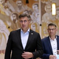 Andrej Plenković obišao Crkvu Svete Obitelji u Solinu
