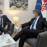 Sastanak Andreja Plenkovića i Milorada Dodika