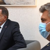 Sastanak Andreja Plenkovića i Milorada Dodika