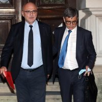 Afera Janaf: Odvjetnici izlaze iz zgrade Županijskog suda u Zagrebu