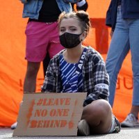 Prosvjed za izbjeglice