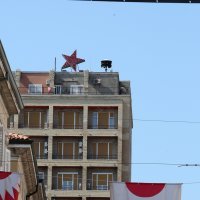 Zvijezda petokraka na riječkom neboderu