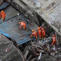 Urušavanje zgrade u Indiji