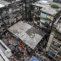 Urušavanje zgrade u Indiji