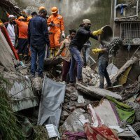 Urušavanje zgrade u Indiji