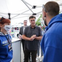Andrej Plenković na otvorenju Europskog tjedna sporta