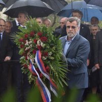 Andrej Plenković i Milorad Pupovac na komemoraciji ubijenih srpskih civila u Varivodama