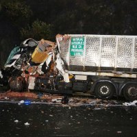 Dva teretna vozila sudarila se kod tunela Veliki Gložac