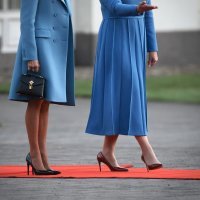 Brigitte Macron i Diana Nausediene