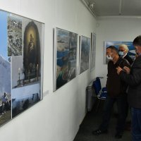 Otvorenje izložbe fotografija 'Ovce koje piju more' novinara Stanka Ferića