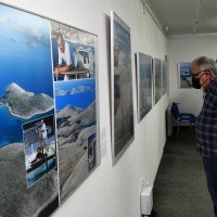 Otvorenje izložbe fotografija 'Ovce koje piju more' novinara Stanka Ferića