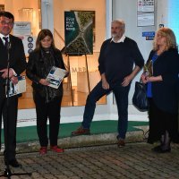 Otvorenje izložbe fotografija 'Ovce koje piju more' novinara Stanka Ferića