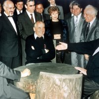 Hans-Dietrich Genscher, Mihael Gorbačov, Helmut Kohl