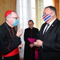 Mike Pompeo na turneji