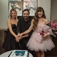 Glumački trio - Matea Elezović-Brdar, Jan Kerekeš i Erna Rudnički