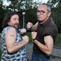 Mario Kovač i Peđa Bajović