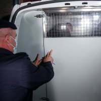 Dragan Kovačević na pretresu stana