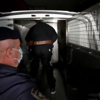 Dragan Kovačević na pretresu stana