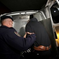 Dragan Kovačević na pretresu stana