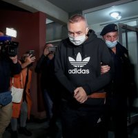 Dragan Kovačević na pretresu stana