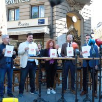 Prosvjed ugostitelja u Zagrebu