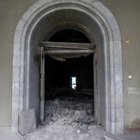 Granatirana katedrala u Nagorno Karabahu