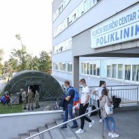 Hrvatska vojska postavila šatore ispred Rebra