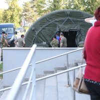 Hrvatska vojska postavila šatore ispred Rebra
