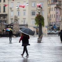 Kišni dan u Rijeci