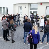 Željka Karin, ravnateljica Nastavnog zavoda za javno zdravstvo, na tiskovnoj konferenciji