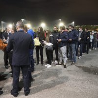 Hrvatska - Francuska, navijači, UEFA Liga nacija, nogomet, 14.10.2020.