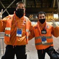 Hrvatska - Francuska, navijači, UEFA Liga nacija, nogomet, 14.10.2020.