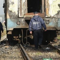 Izgorio vlak kod Našica