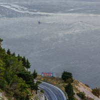 Jesensko predvečerje na prijevoju Dubci kod Makarske