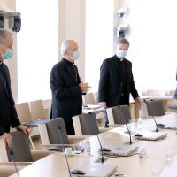 Andrej Plenković u Banskim dvorima primio izaslanike HBK