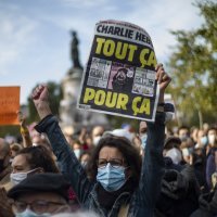 Prosvjed zbog ubojstva profesora Samuela Patyja