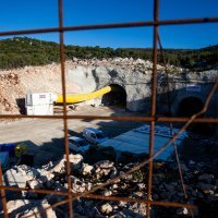 Gradnja tunela na pelješkoj brzoj cesti