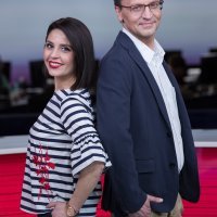 Marija Miholjek i Saša Kopljar, voditelji Dnevnika Nove TV