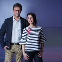 Marija Miholjek i Saša Kopljar, voditelji Dnevnika Nove TV