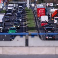 Prosvjed prijevoznika paralizirao zagrebačke prometnice