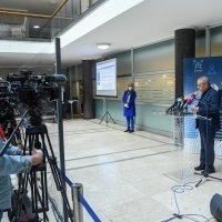 Milan Bandić na konferenciji za medije Akti gradonačelnika