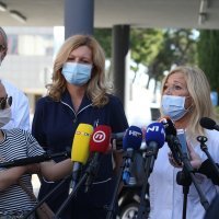 Konferencija za novinare liječnika KBC Split