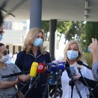 Konferencija za novinare liječnika KBC Split