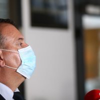 Vili Beroš na konferencije za medije