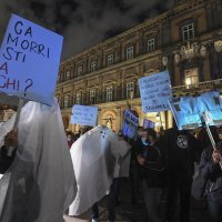 Italija korona neredi