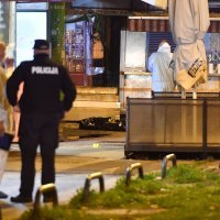 Policijski uviđaj na mjestu sukoba muškaraca u Vrapču