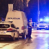 Policijski uviđaj na mjestu sukoba muškaraca u Vrapču