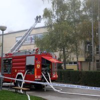 Požar na krovu Osnovne škole 'Mato Lovrak'