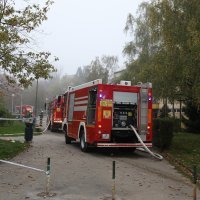 Požar na krovu Osnovne škole 'Mato Lovrak'