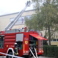 Požar na krovu Osnovne škole 'Mato Lovrak'